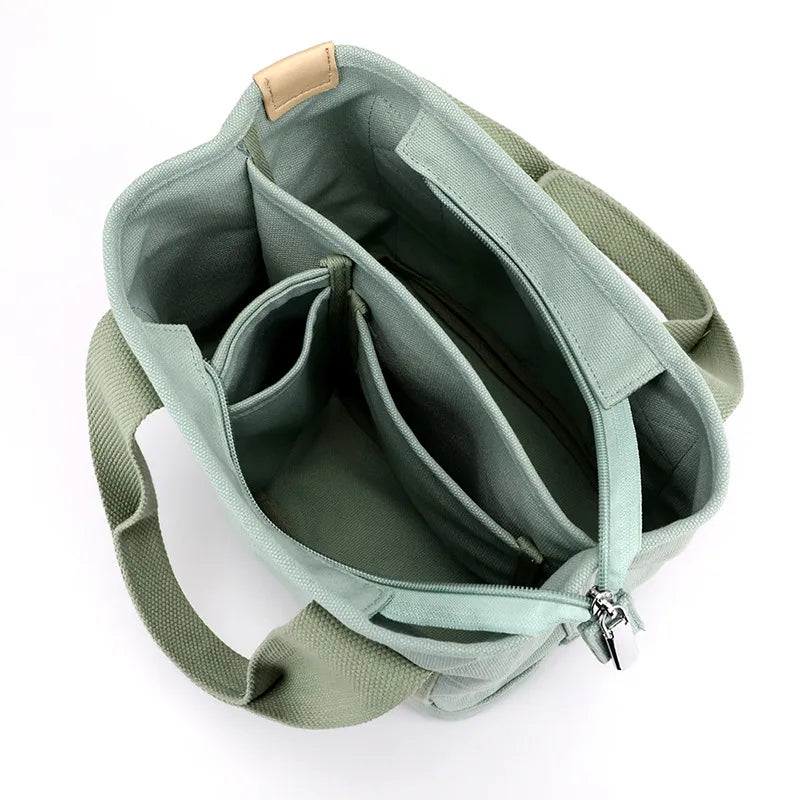 Grace | Dames canvas tas met schouderband