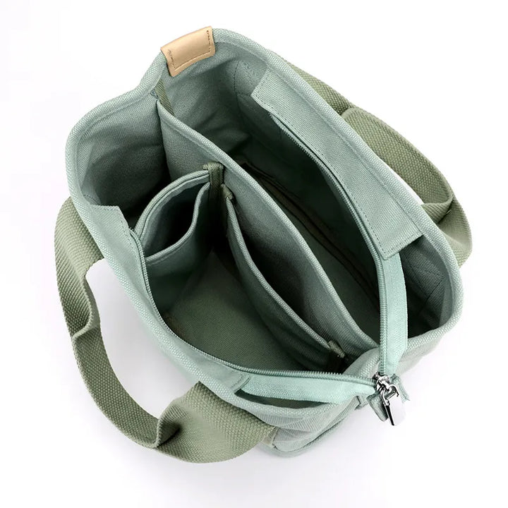 Grace | Dames canvas tas met schouderband