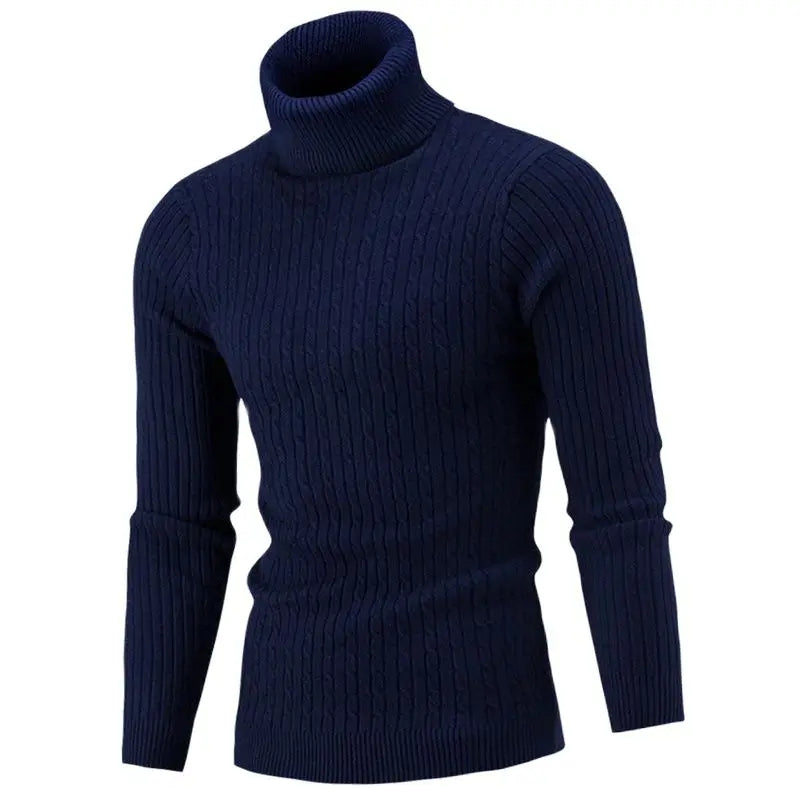 Heren kabelgebreide coltrui | Stijlvol & warm voor de winter