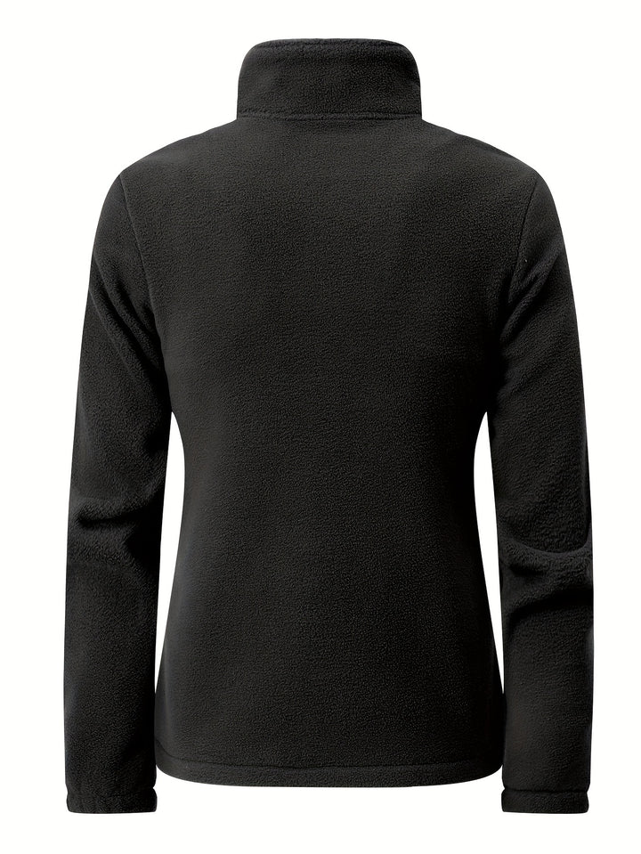 Dames winterjas | Fleece jas met voering voor herfst en winter
