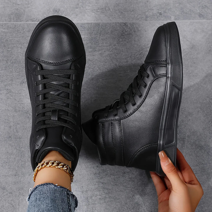 High top sneakers zwart | Streetwear unisex casual schoenen