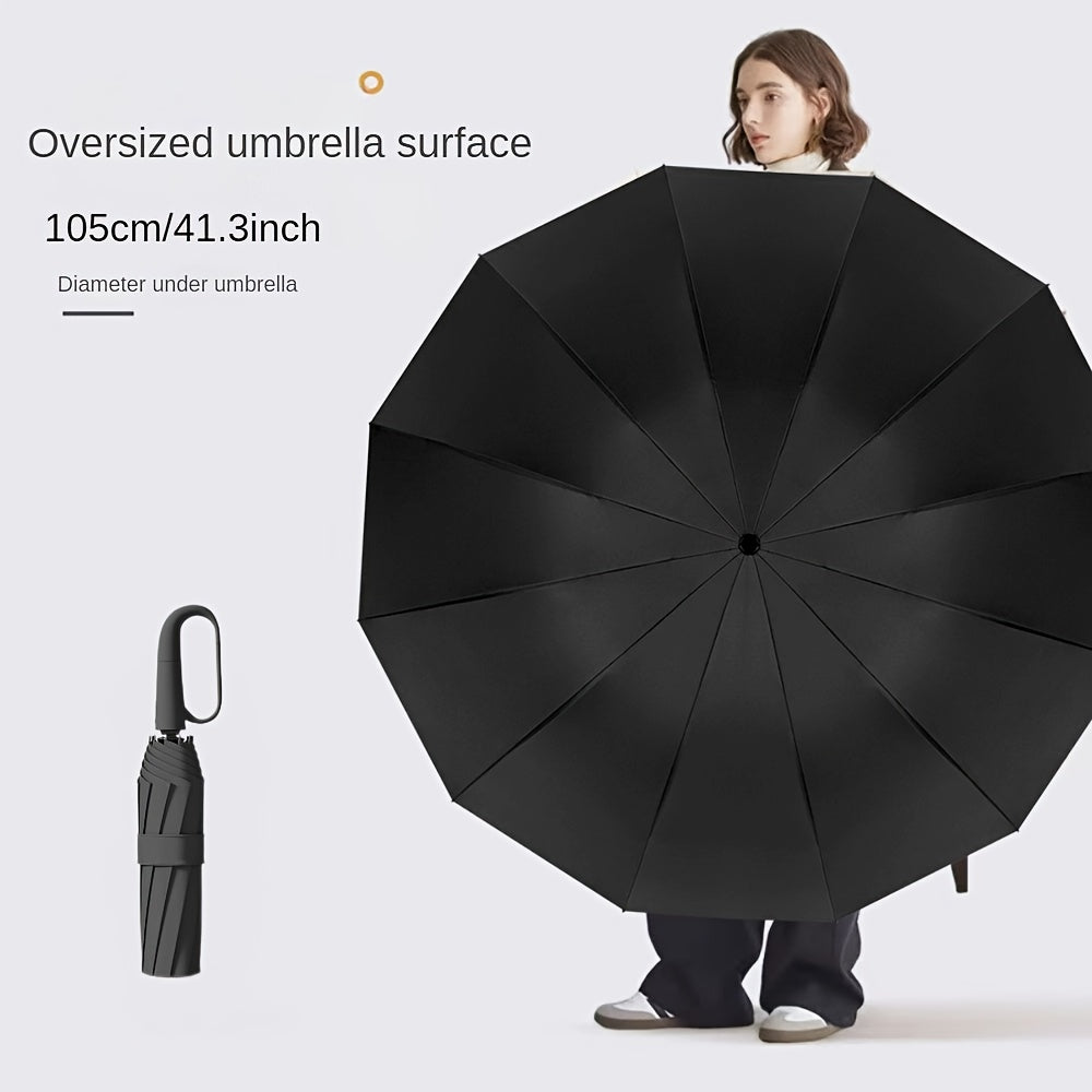 Paraplu | Automatische opvouwbare stormparaplu windproof