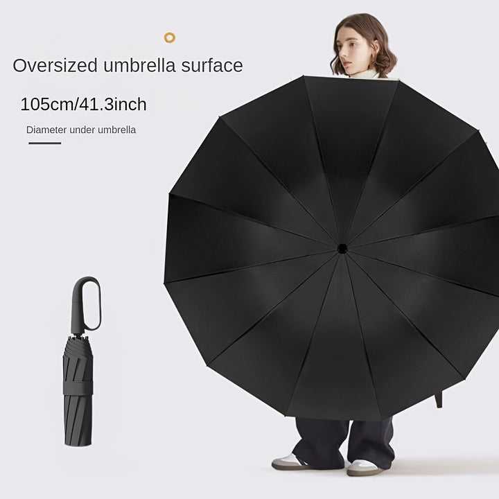 Paraplu | Automatische opvouwbare stormparaplu windproof