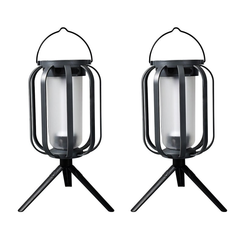 Decoratieve lamp | LED lantaarn met vlam effect en warm licht