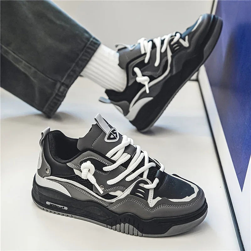 UrbanStride | Moderne vetersneaker voor heren