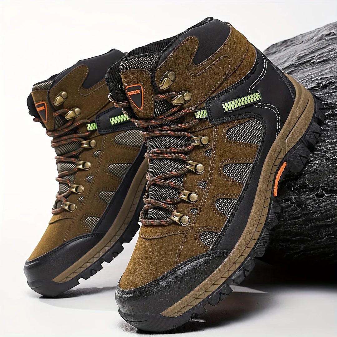 Heren boots | Camouflage hiking laarzen met anti-slip zool