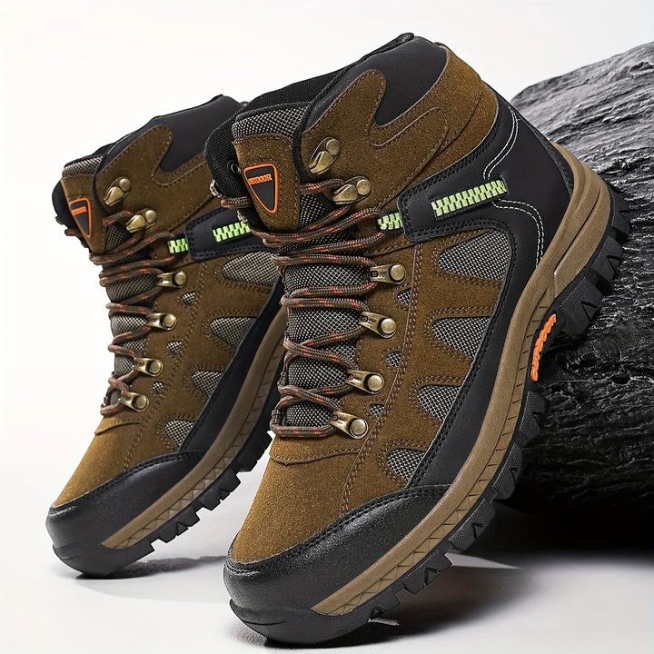 Heren boots | Camouflage hiking laarzen met anti-slip zool