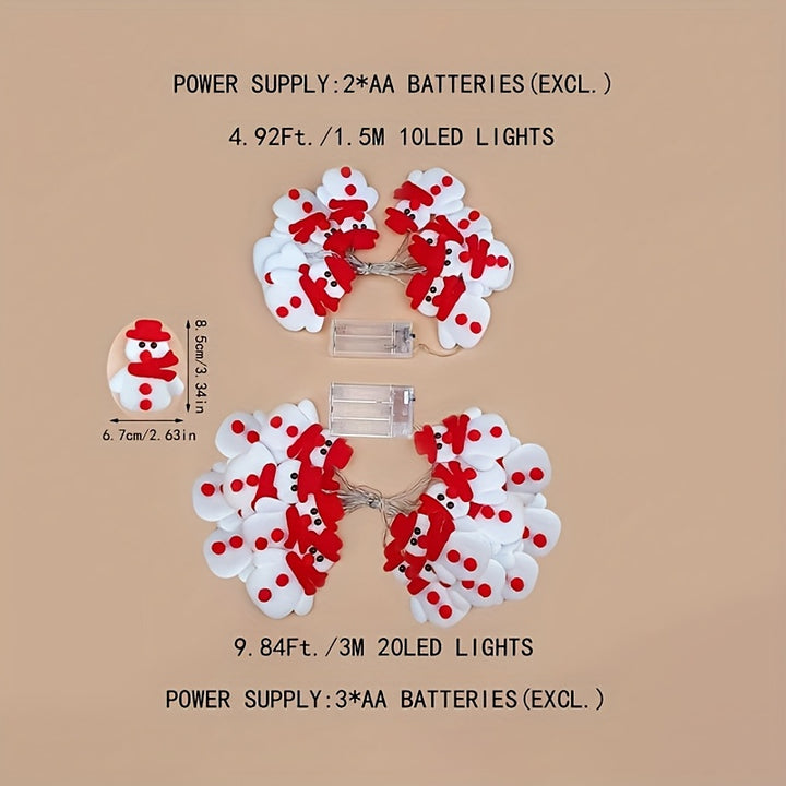 Sneeuwpop LED Lichtboom – Warme Kerstverlichting voor een Gezellige Winter Sfeer