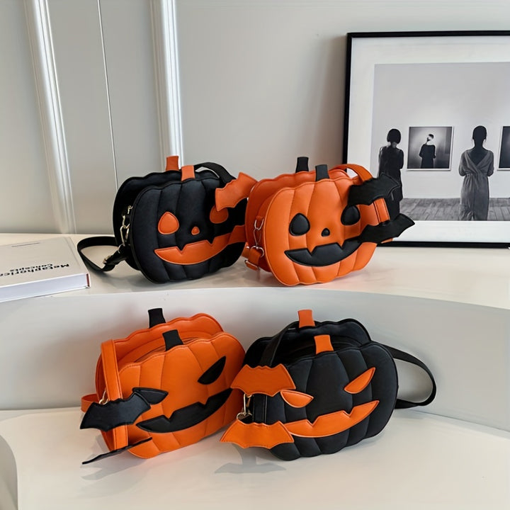 Halloween crossbody bag | Pompoen handtas dames