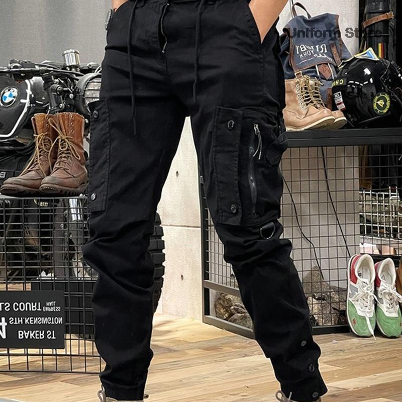 Heren tactical cargo broek met ritszakken