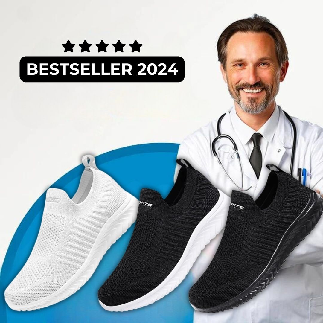 SlipEase | Orthopedische Slip-On Schoenen voor Dagelijks Comfort