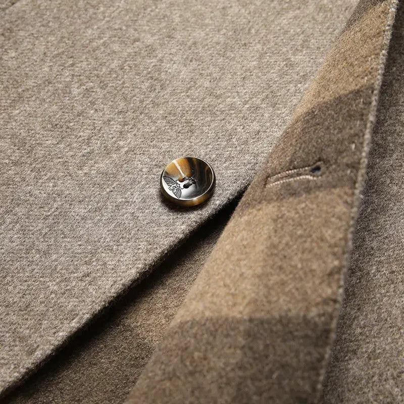 Luxe Heren Jas | Stijlvolle mantel voor heren – Tijdloos & Netjes