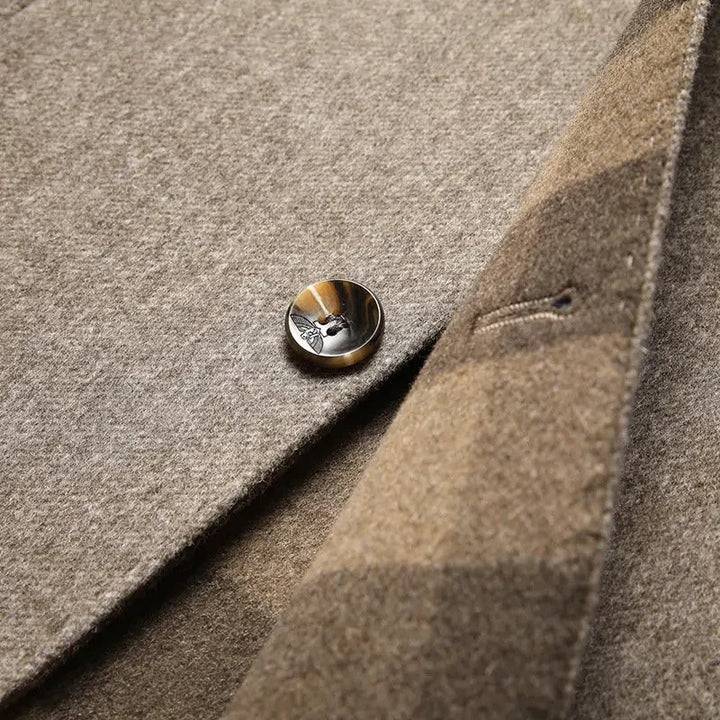 Luxe Heren Jas | Stijlvolle mantel voor heren – Tijdloos & Netjes