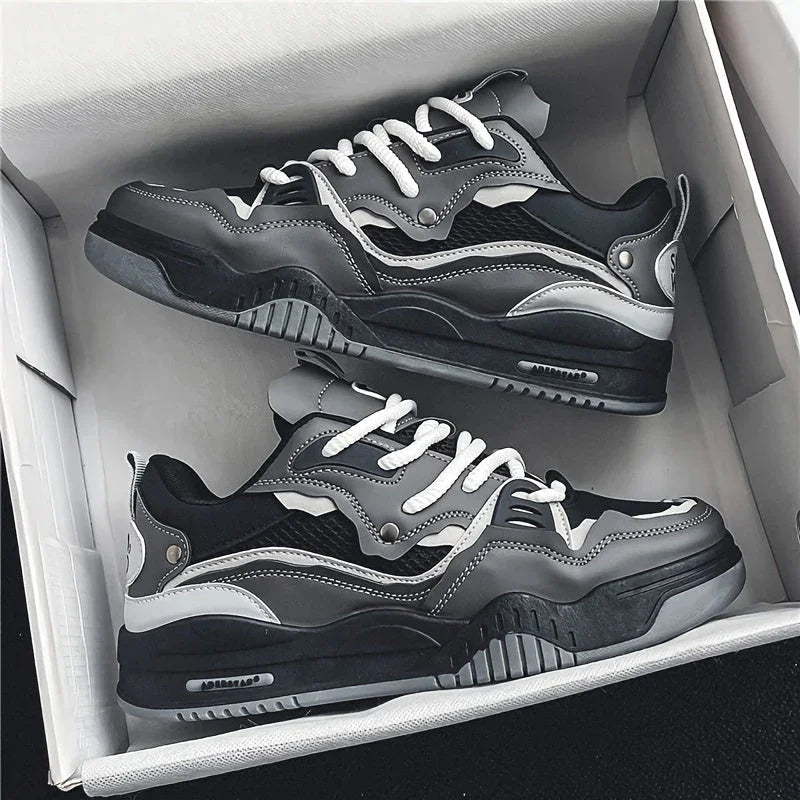 UrbanStride | Moderne vetersneaker voor heren