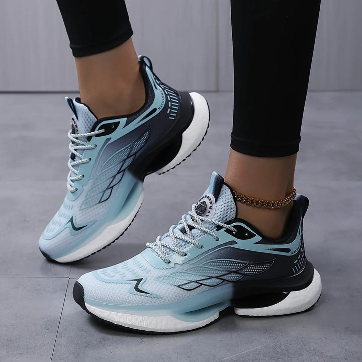 Dames hardloopschoenen | Lichtgewicht sneakers met schokdemping