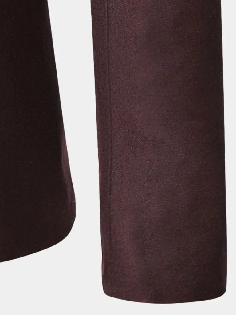 Elegante herenjas met opstaande kraag en slanke pasvorm