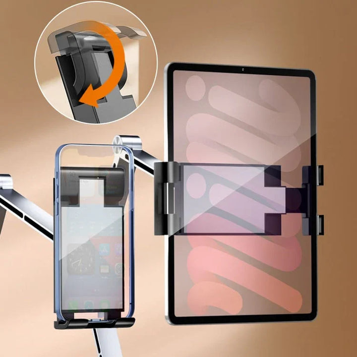 Tablet houder | Verstelbare arm 360° klem voor bureau/bed