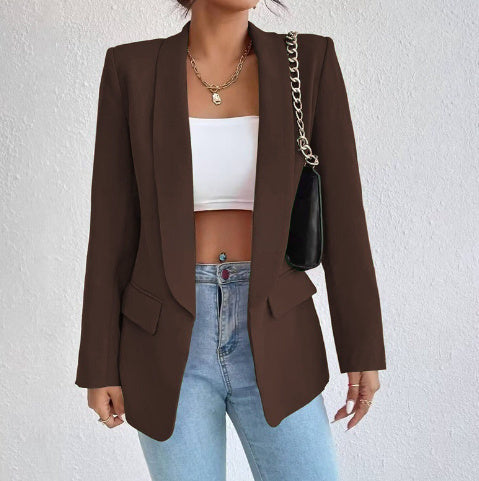 Elegante dames blazer met getailleerde pasvorm