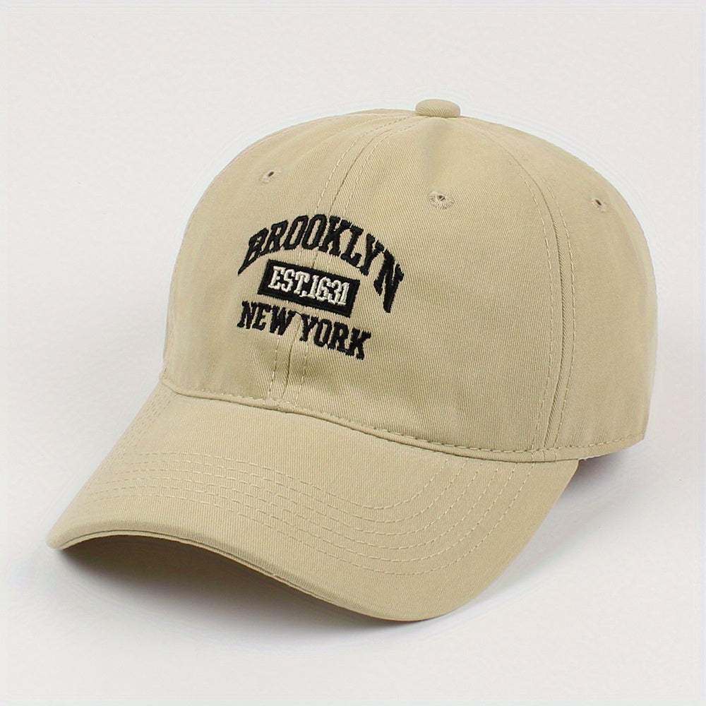 Brooklyn Cap | Verstelbare heren baseballpet katoen casual
