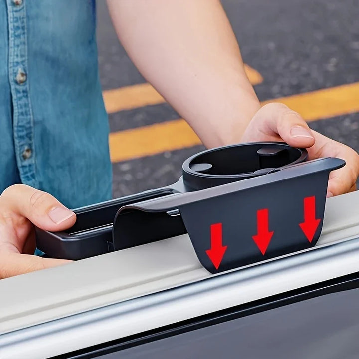 Auto deur organizer | 4-in-1 bekerhouder en telefoonhouder