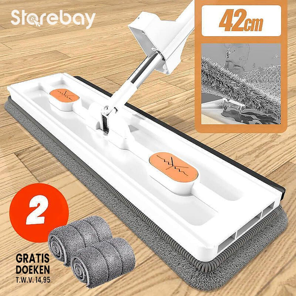 FlexSwipe™ - Dweilen en Zemen in één Beweging! - Storebay.nl