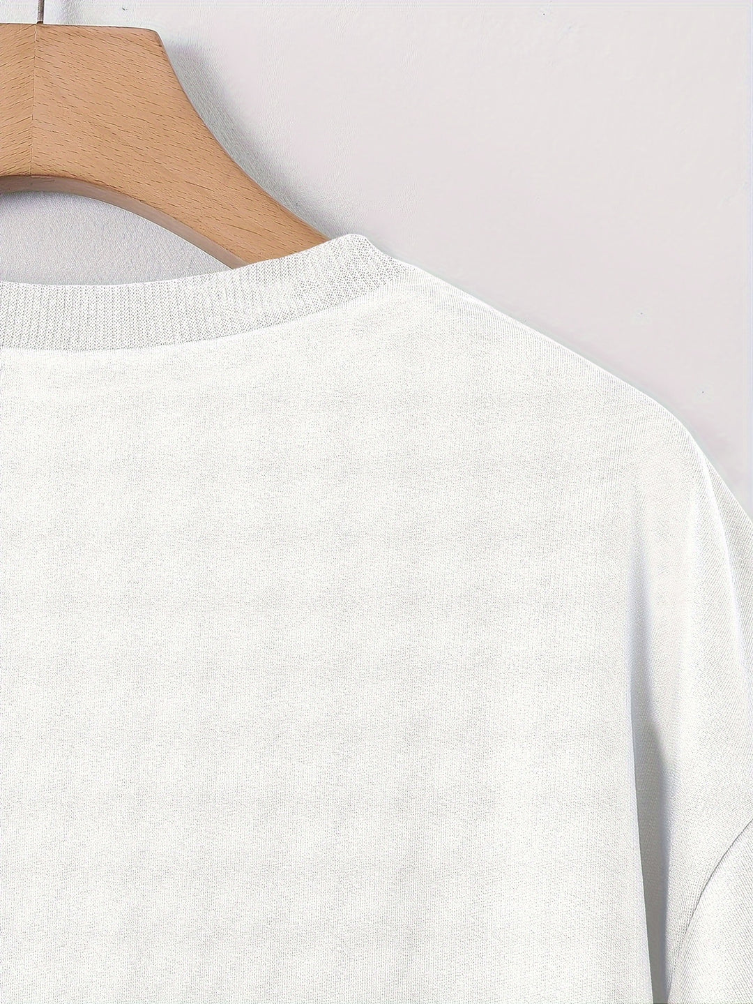 Heren T-shirt | Losse pasvorm met rozenprint