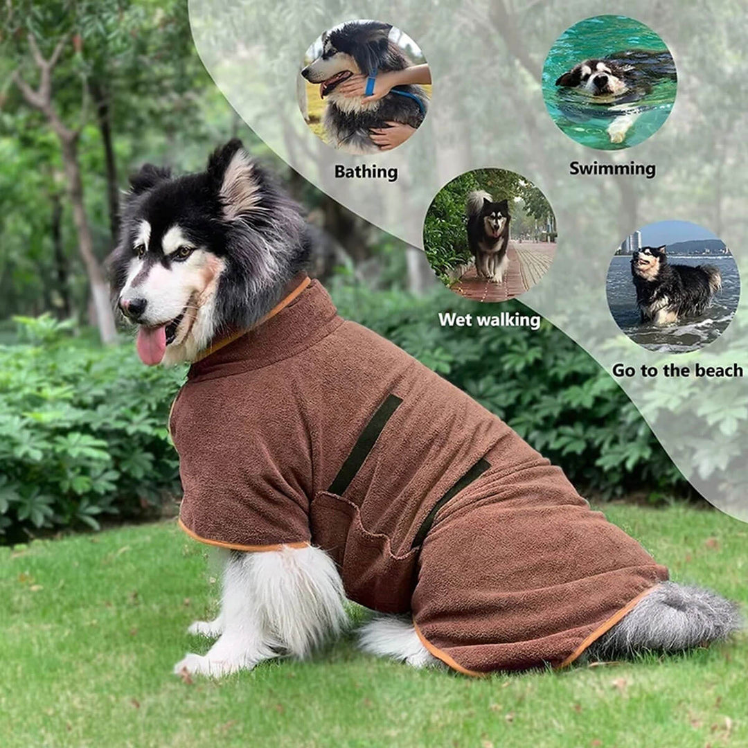 DogCuddleCoat™ | Badjas voor honden