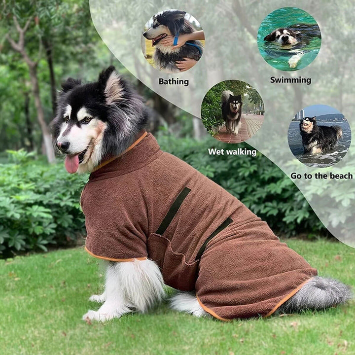 DogCuddleCoat™ | Badjas voor honden