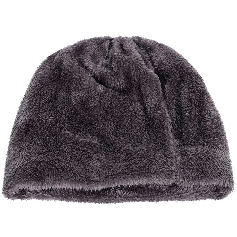 Gebreide Beanie | Unisex warme katoenen muts met warme binnenvoering