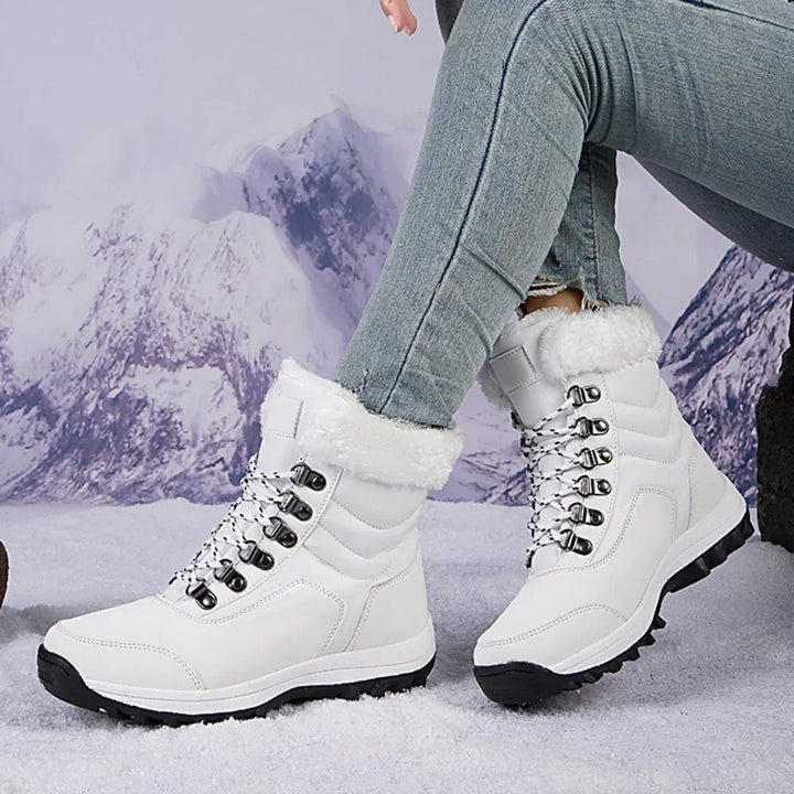Dames snowboots | Warme waterdichte laars met fleece