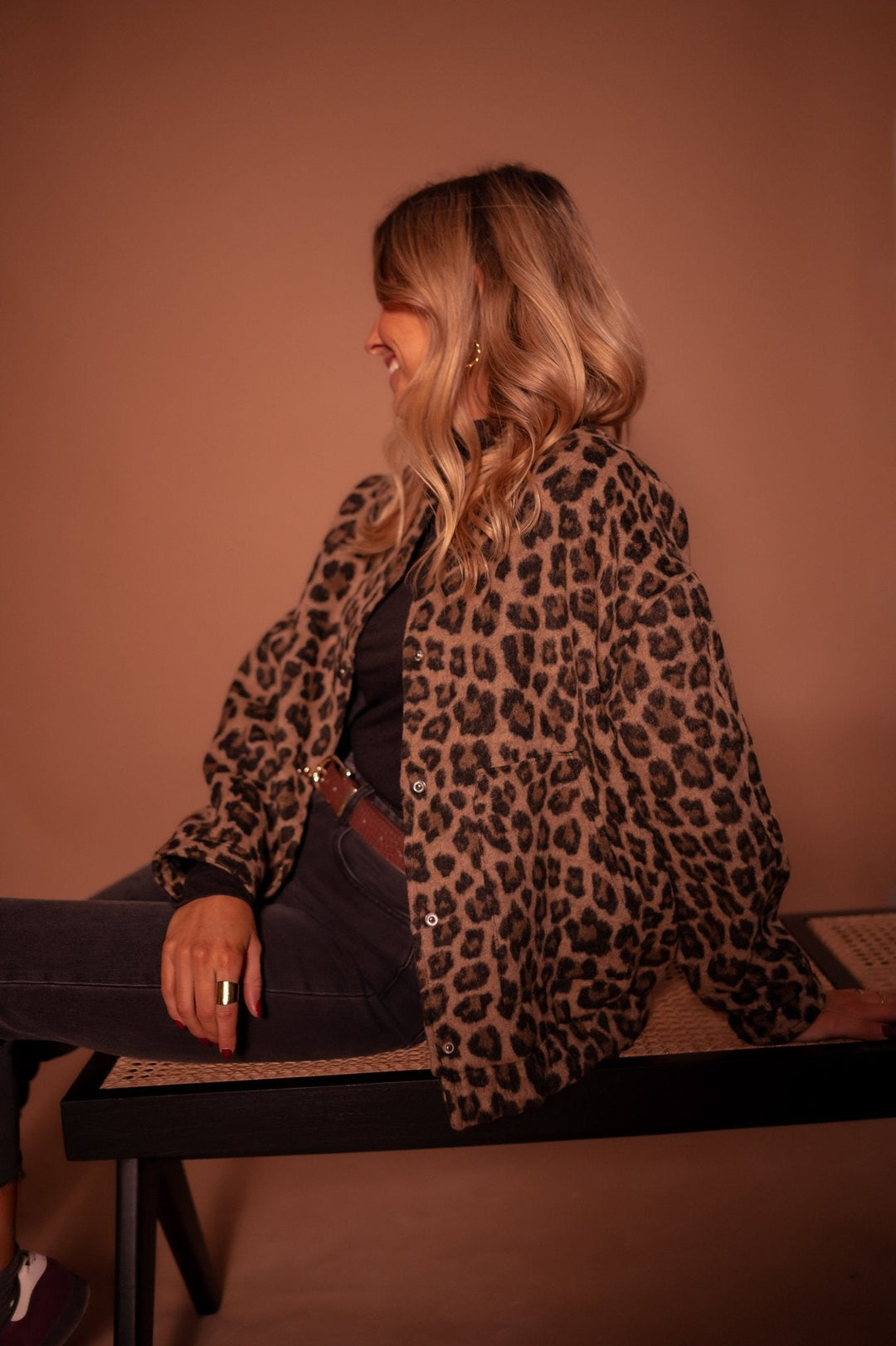 Bomberjack Dames met luipaardprint | Trendy tussenjas