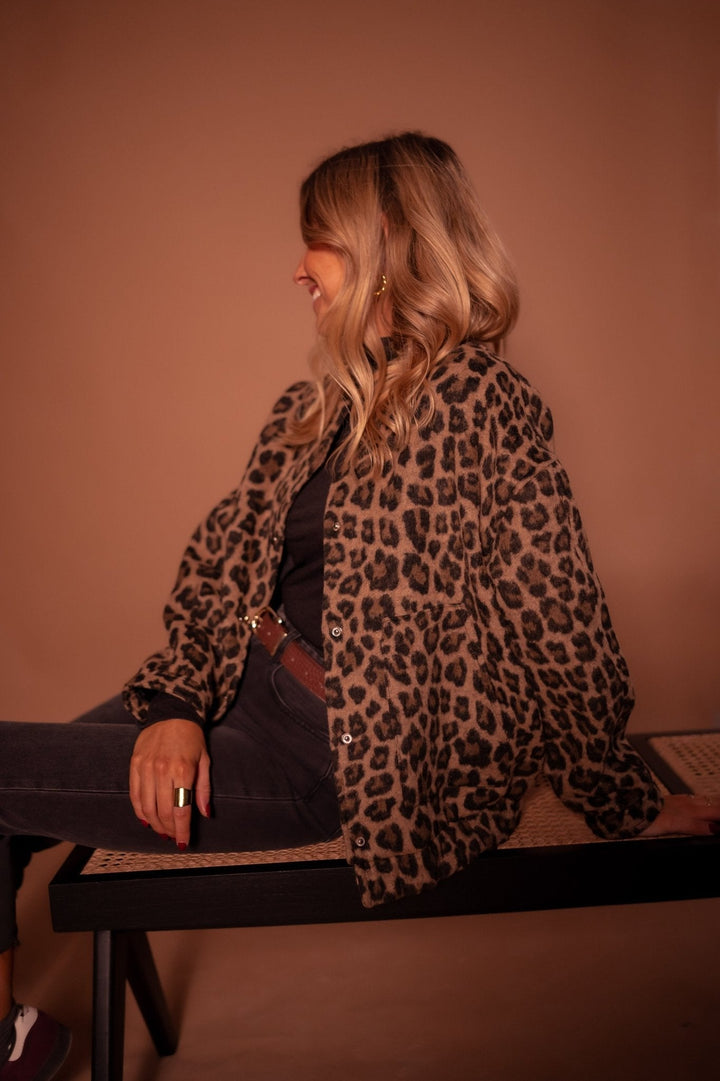 Bomberjack Dames met luipaardprint | Trendy tussenjas
