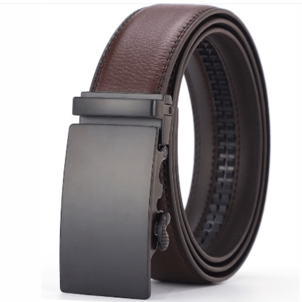 Luxe Pu Lederen Riem | Automatische gesp voor heren - Storebay.nl