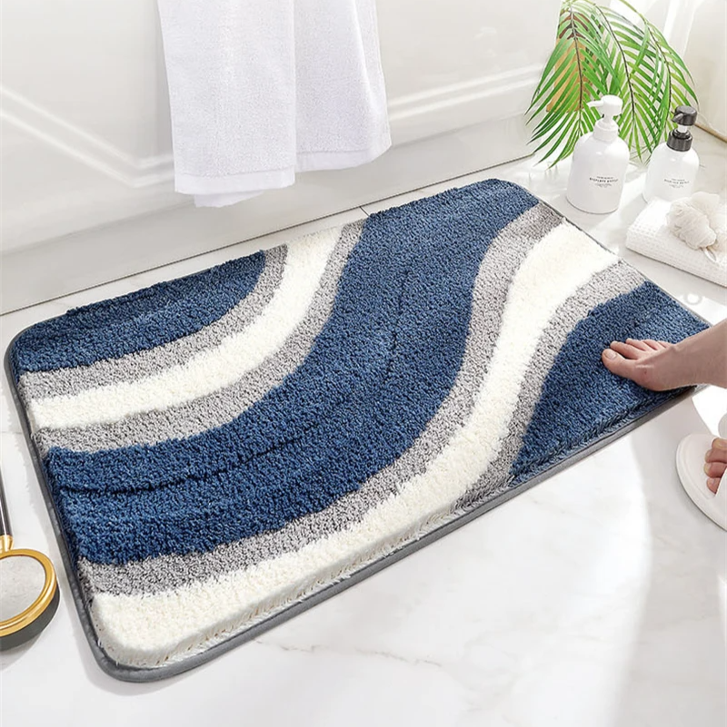 Badmat absorberend | Antislip zachte badkamer mat voor douche & bad