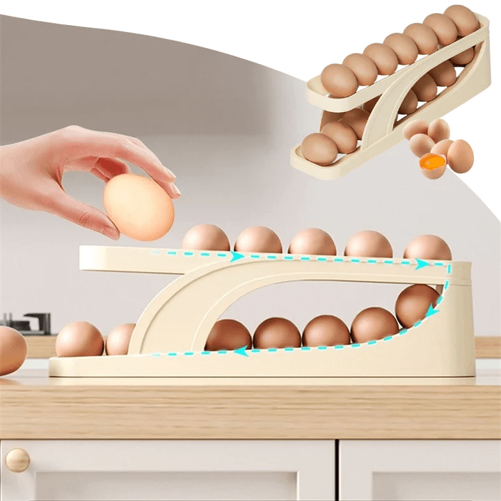 EggFlow™ | Automatisch Rollend Eierrek | 1+1 GRATIS