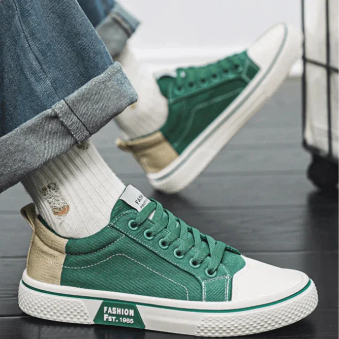 Sneakers heren | Casual canvas schoenen in modern design