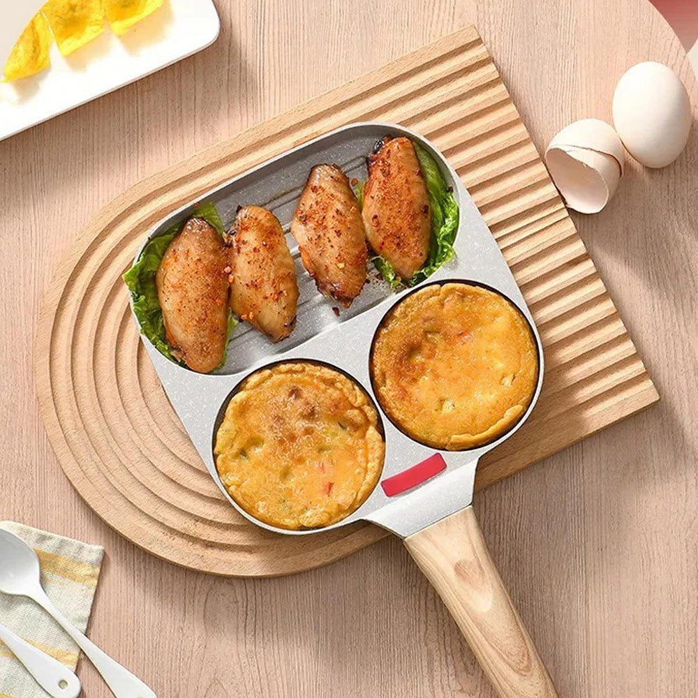 Multi 4-in-1 Antiaanbakpan | Een musthave in je pannencollectie - Storebay.nl