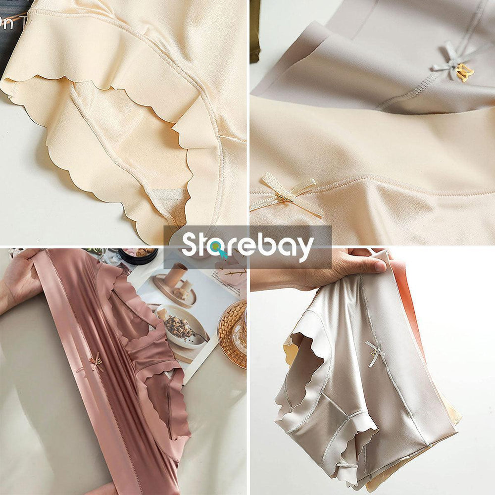 Naadloze Satijnen Dames Slips - Storebay.nl