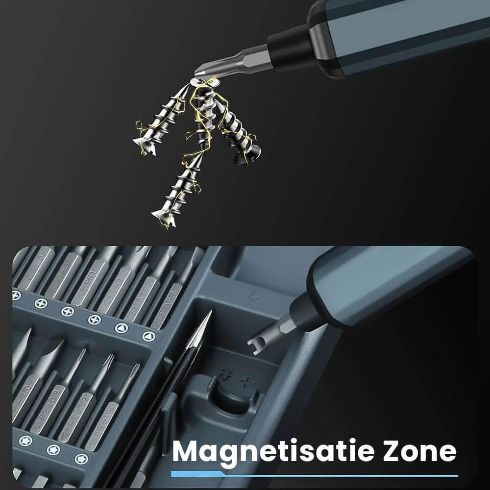 ProFix™ | 68-in-1 Elektrische Precisieschroevendraaierset - Storebay.nl