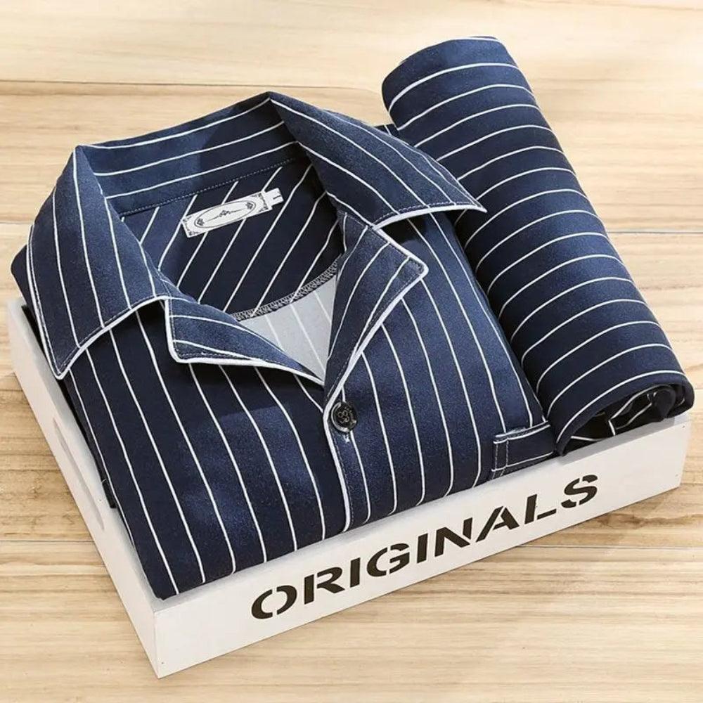 Cargo Bay - Ensemble de pyjama Bleu marine / rouge - Prêt-à-Porter Cargo Bay - Ensemble de pyjama Bleu marine / rouge - Prêt-à-Porter
