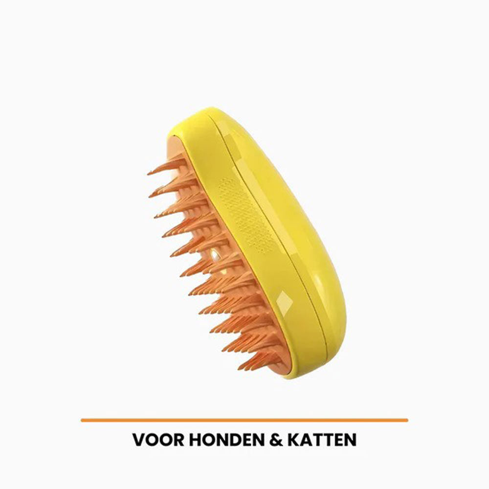 FurGlow™ | Stoomborstel voor katten en honden