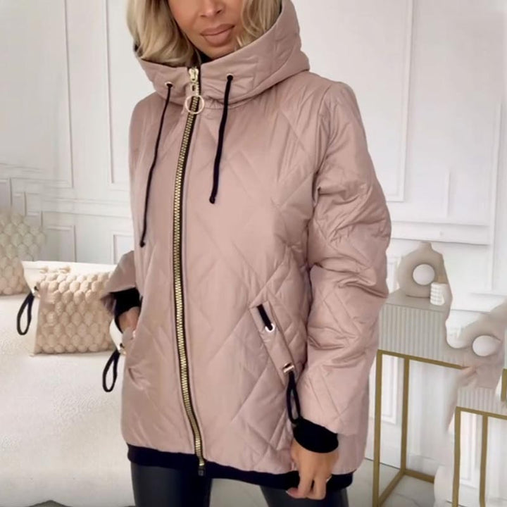 Dames winterjas | Warme parka met capuchon en voering