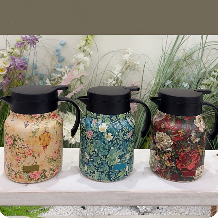 ThermoTheepot: RVS Theepot met zeef voor perfecte thee-ervaring
