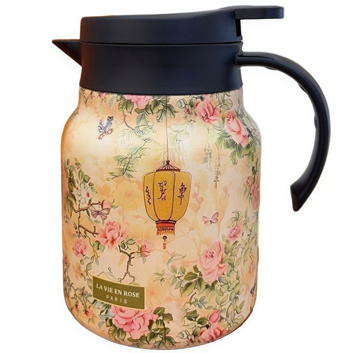 ThermoTheepot: RVS Theepot met zeef voor perfecte thee-ervaring