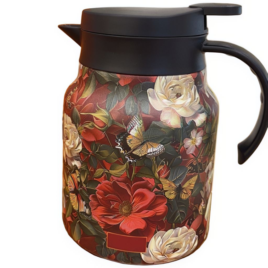 ThermoTheepot: RVS Theepot met zeef voor perfecte thee-ervaring