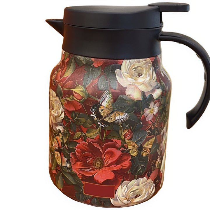 ThermoTheepot: RVS Theepot met zeef voor perfecte thee-ervaring