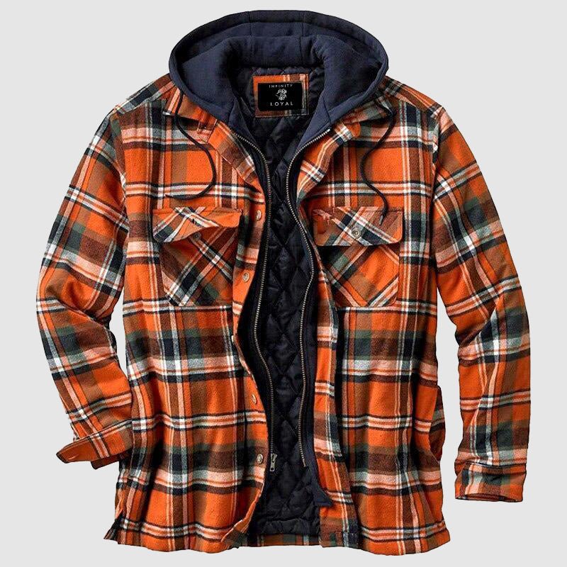 Kodiak | Heren Lumberjack Jas met Capuchon