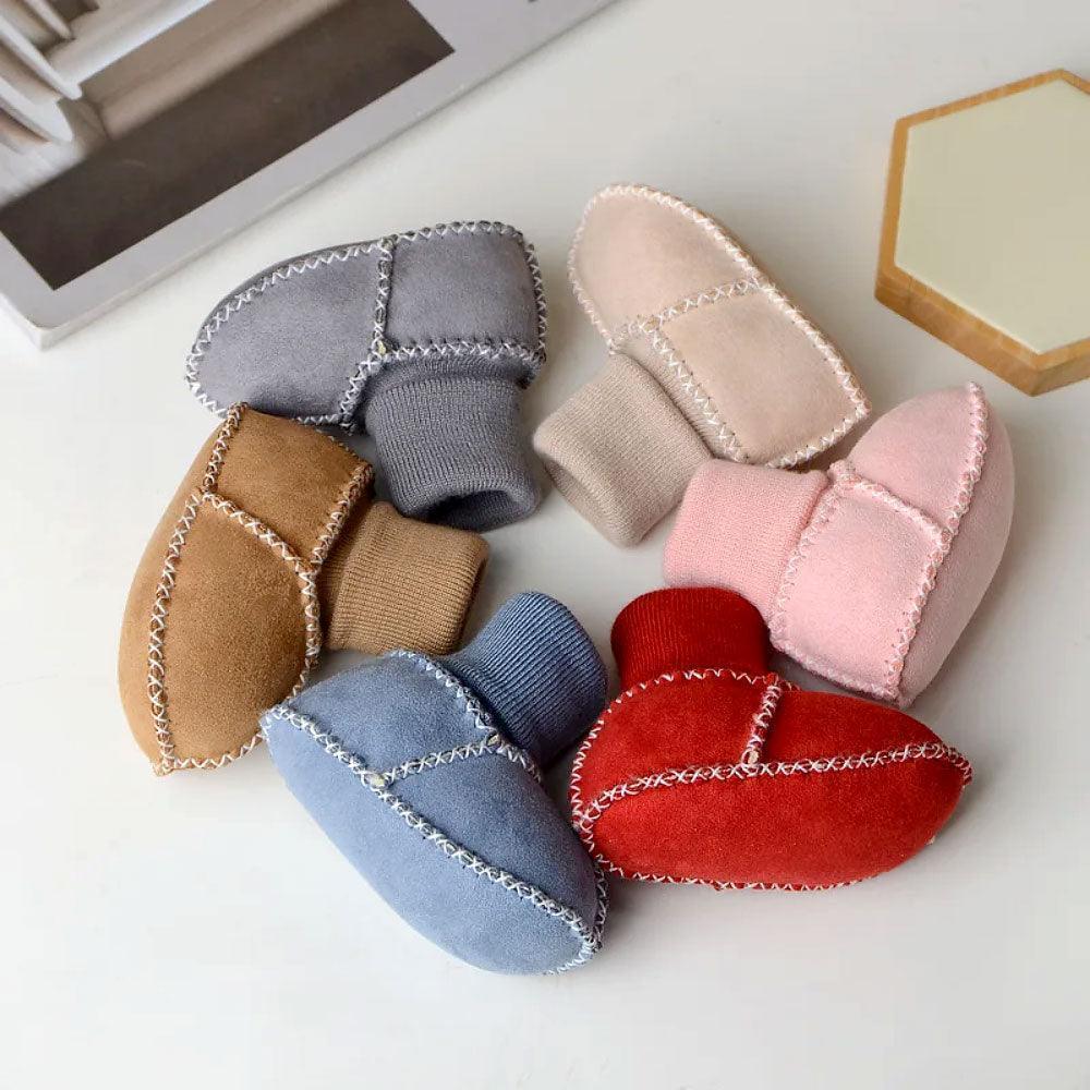 Warme baby slofjes | Ideaal voor de herfst en winter - Storebay.nl