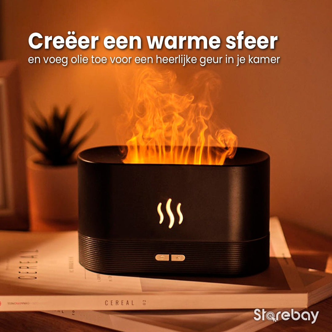 FlameAromaDiffuser™ | Ontspan en creëer een romantische sfeer in huis - Storebay.nl