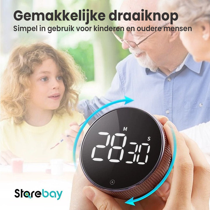 Smart Focus Timer™ | Verbeter je concentratie en productiviteit - Storebay.nl